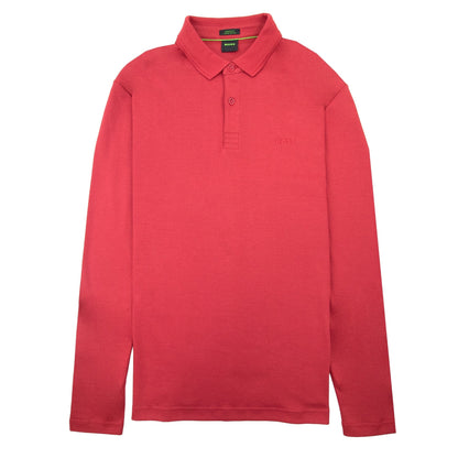 Hugo Boss Pirol Regular Fit L/s Polo Red 616