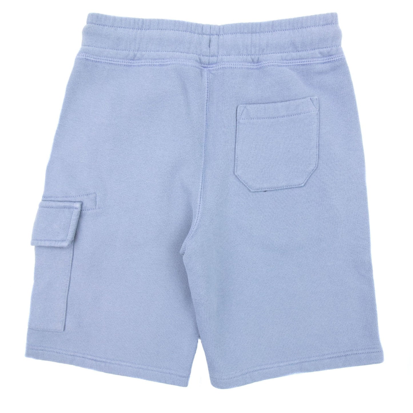 Cp Company Undersixteen Grey Lens Logo Bermuda Shorts Blue