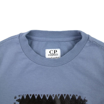 Cp Company T/s Patch Blue