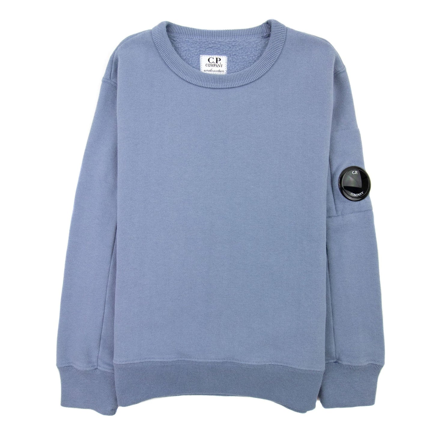 Cp Company Undersixteen Lens Fleece Sweatshirt Blue