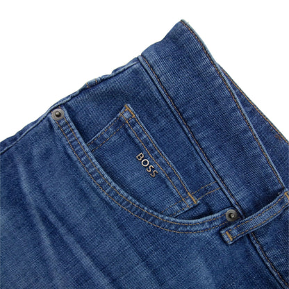 Hugo Boss Delano Slim Tapered Fit Jeans Blue 429