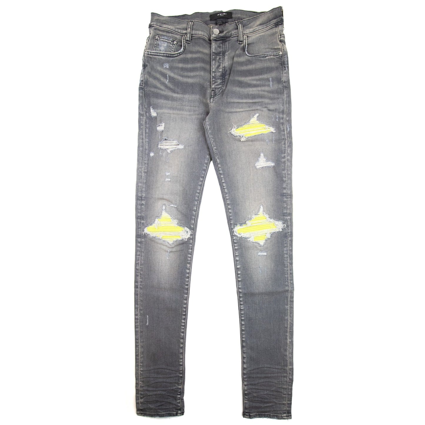 Amiri Mx1 Ultrasuede Neon Jean Grey