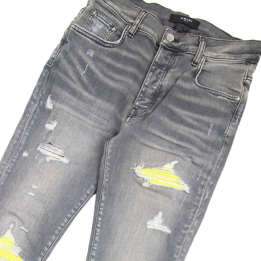 Amiri Mx1 Ultrasuede Neon Jean Grey