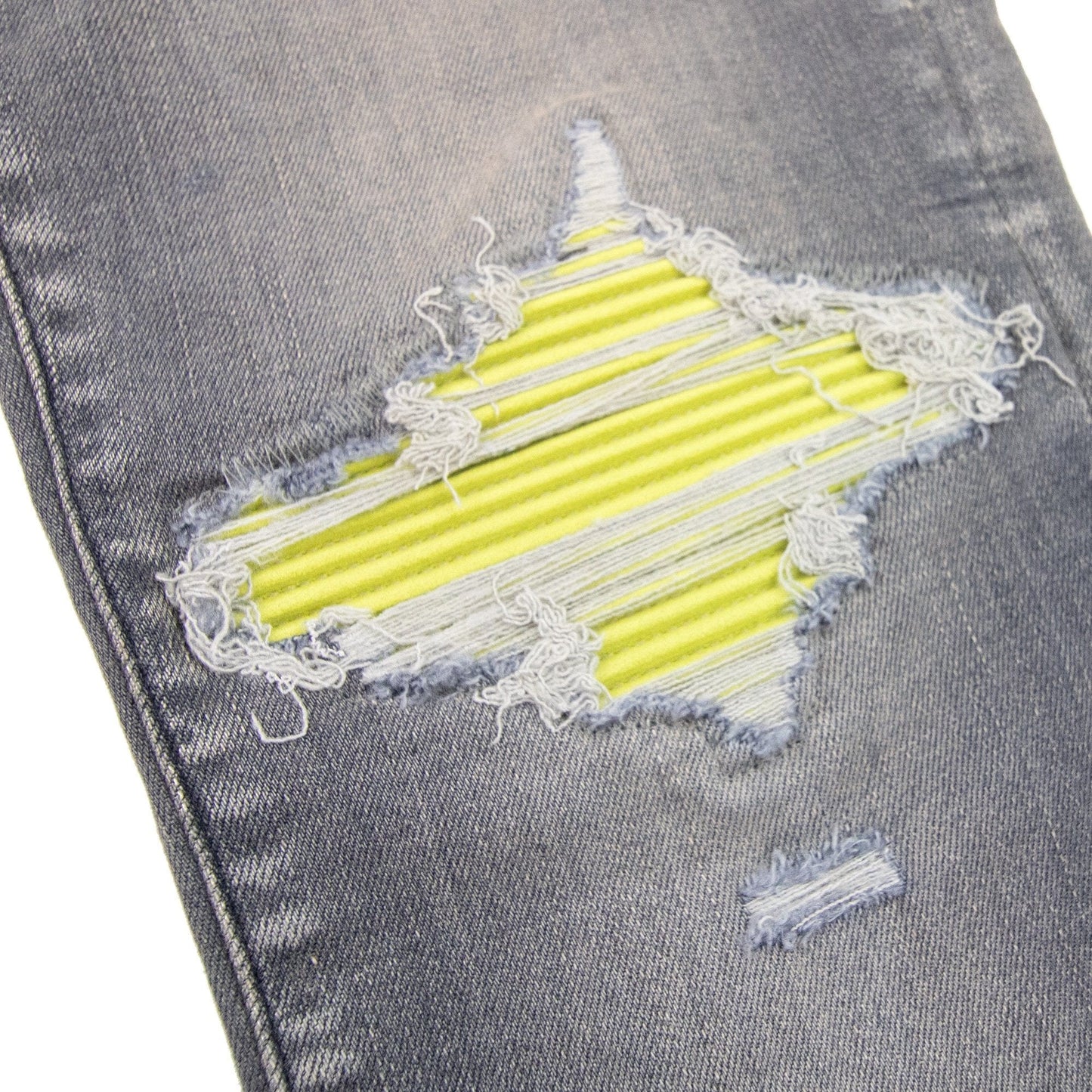 Amiri Mx1 Ultrasuede Neon Jean Grey