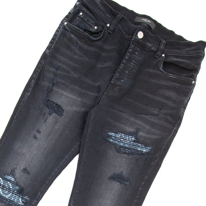 Amiri Bandana Mx1 Jean Aged Black