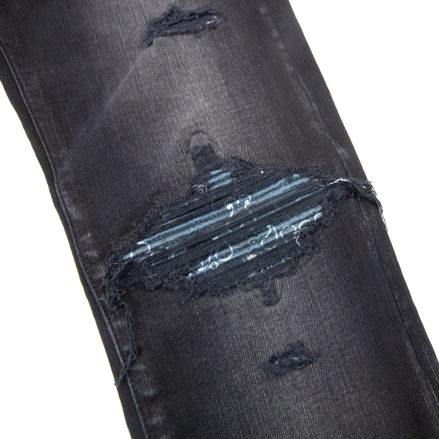 Amiri Bandana Mx1 Jean Aged Black