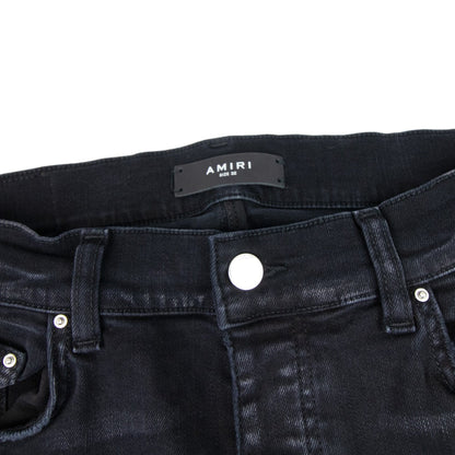 Amiri Bandana Mx1 Jean Aged Black