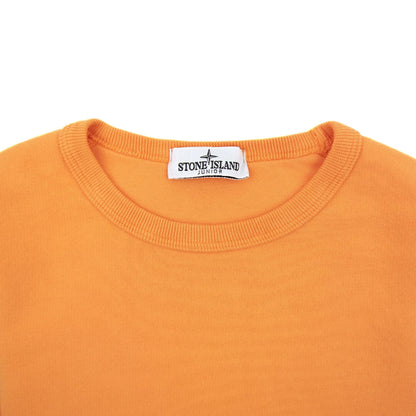 Stone Island Junior Sweatshirt Orange V0032