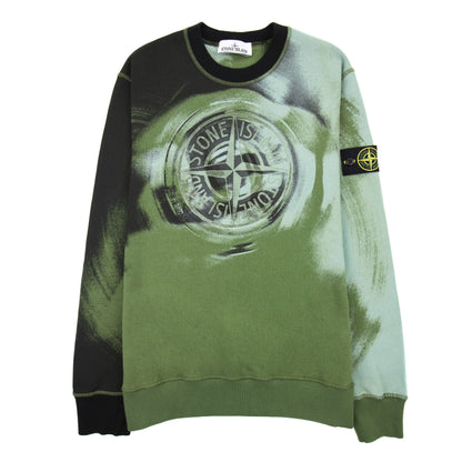 Stone Island 63045 Motion Saturation Sweater Khaki V0058