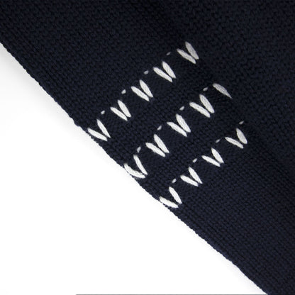 Moncler Logo Knitted Sweatshirt Navy 778