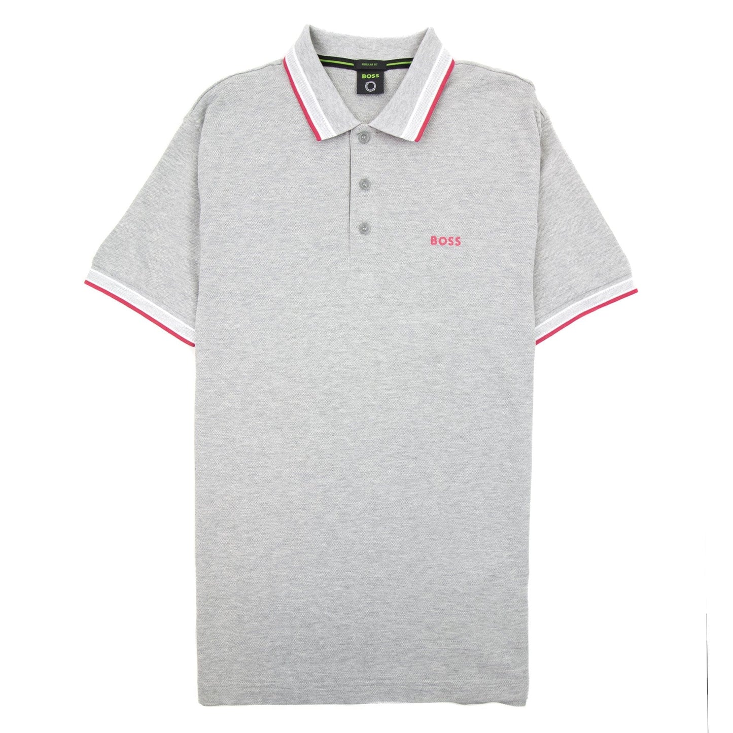 Hugo Boss Paddy Embroidered Logo Polo Grey 060