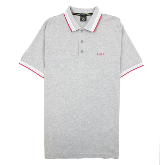 Hugo Boss Paddy Embroidered Logo Polo Grey 060