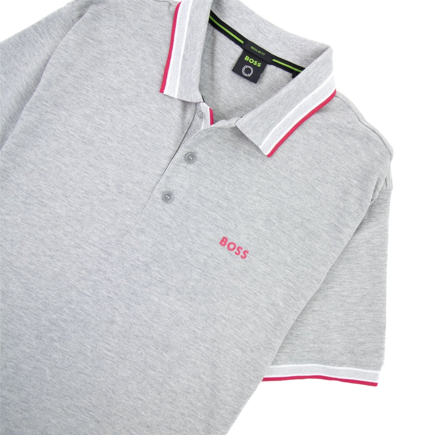 Hugo Boss Paddy Embroidered Logo Polo Grey 060