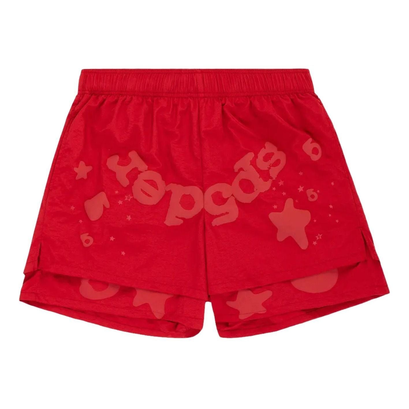 Sp5der Beluga Double Layer Short 'Red' SH004FW25RED
