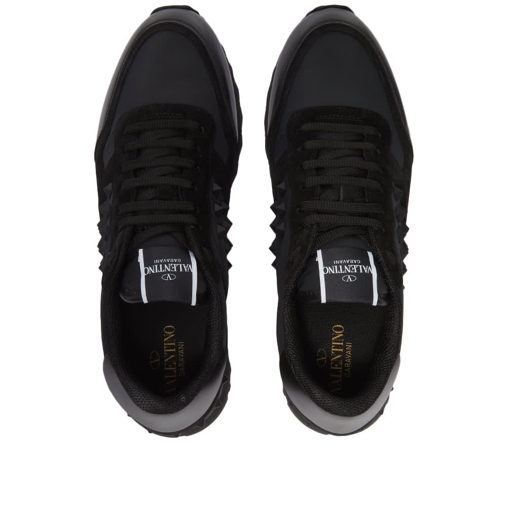 Valentino Black Rockstud Rockrunner