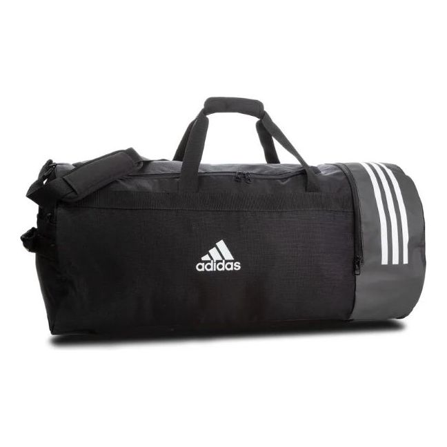adidas 3-Stripes Wheeled Duffel Bag Extra Large 'Black' CG1536