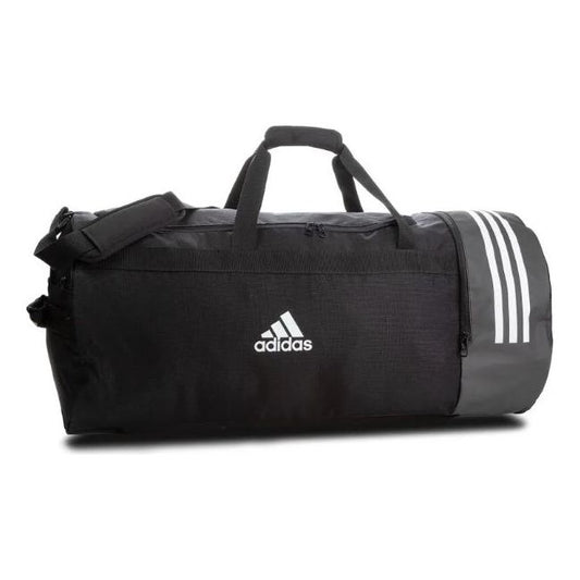 adidas 3-Stripes Wheeled Duffel Bag Extra Large 'Black' CG1536