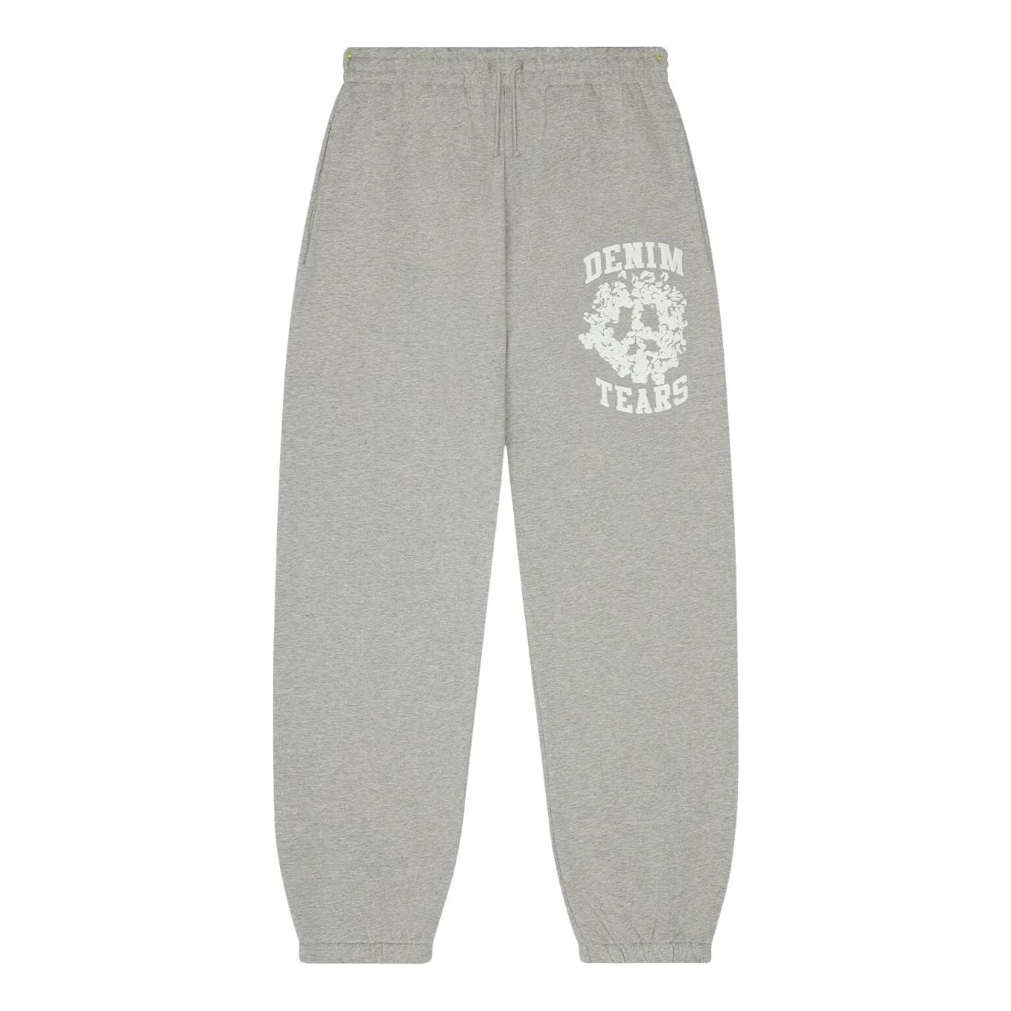 Denim Tears Denim University Sweatpants 'Grey' FW25TSA3832567