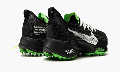 NIKE X OFF WHITE TEMPO BLACK SCREAM GREEN