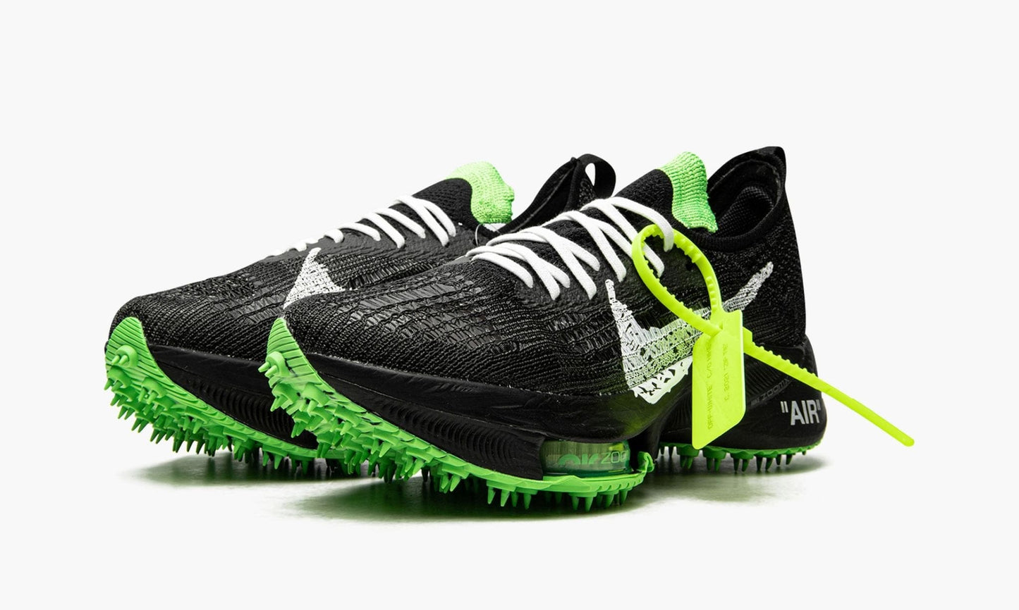 NIKE X OFF WHITE TEMPO BLACK SCREAM GREEN