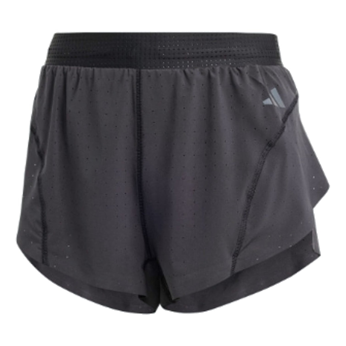 (WMNS) adidas Adizero Running Split Shorts Asia Sizing 'Black' IK9708