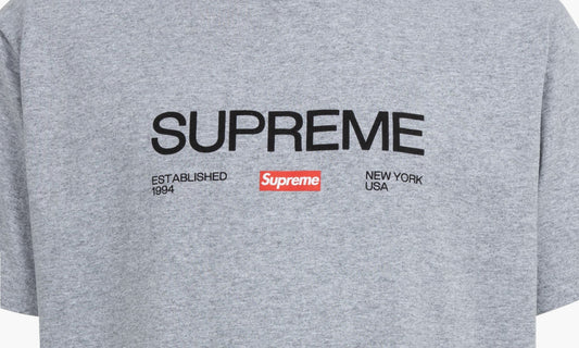 SUPREME EST.1994 TEE GREY