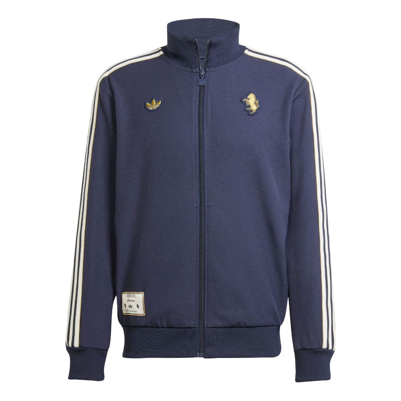 adidas Juventus Terrace Icons Track Top Asia Sizing 'Navy' JF0459