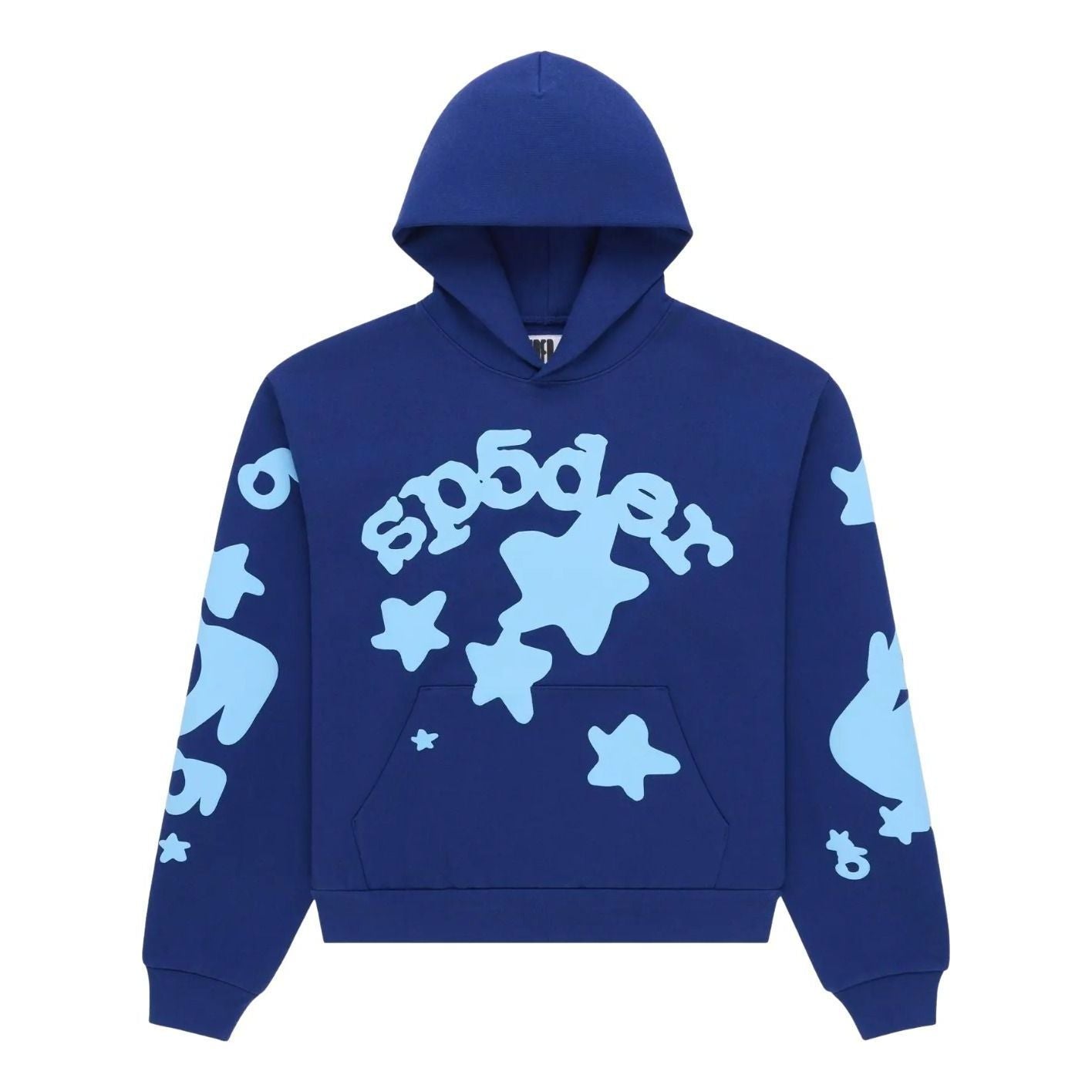 Sp5der Beluga Hoodie 'Navy' ST004SS26NVY