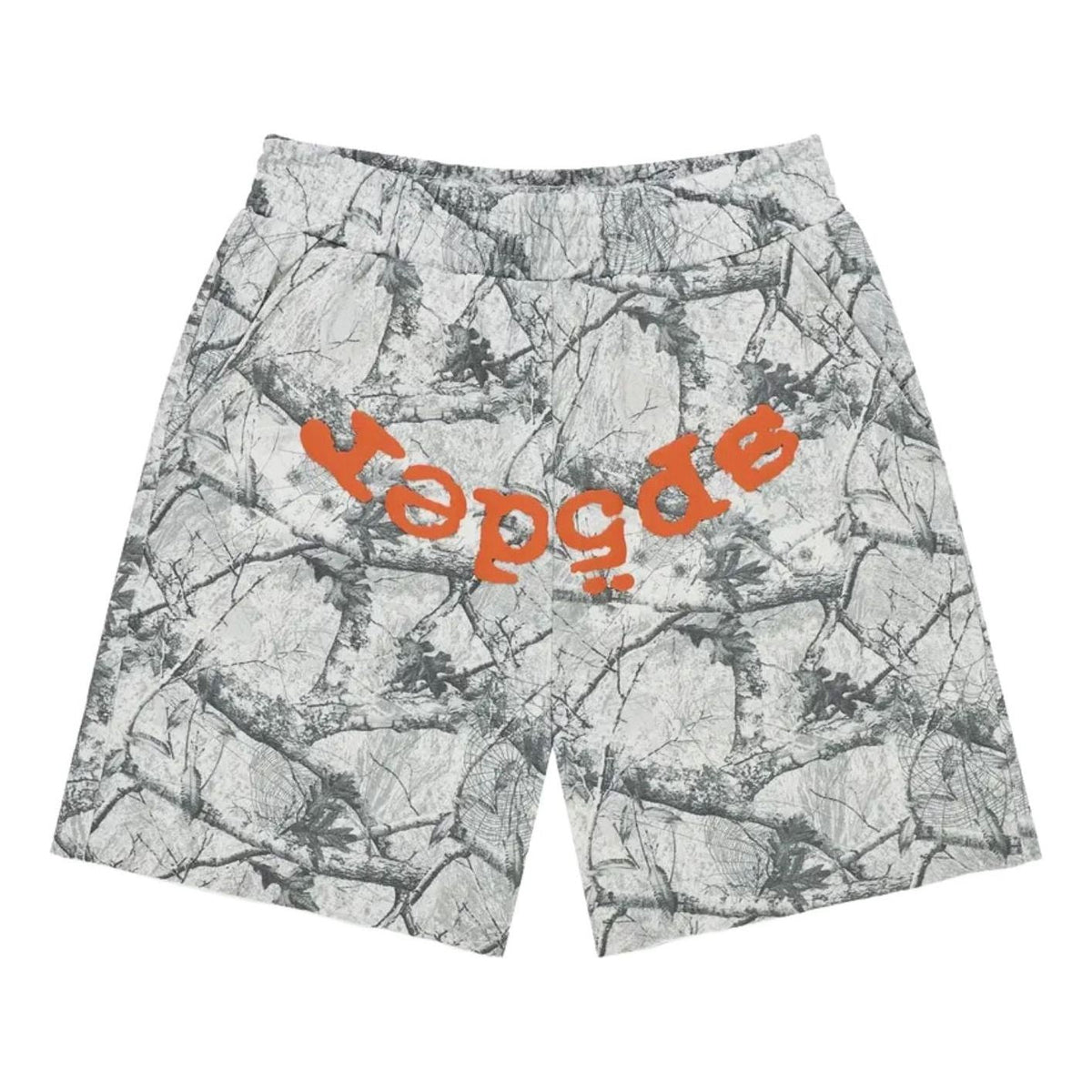 Sp5der Realtree OG Web V2 Sweatshort 'White Camo' SH003SS26CMW