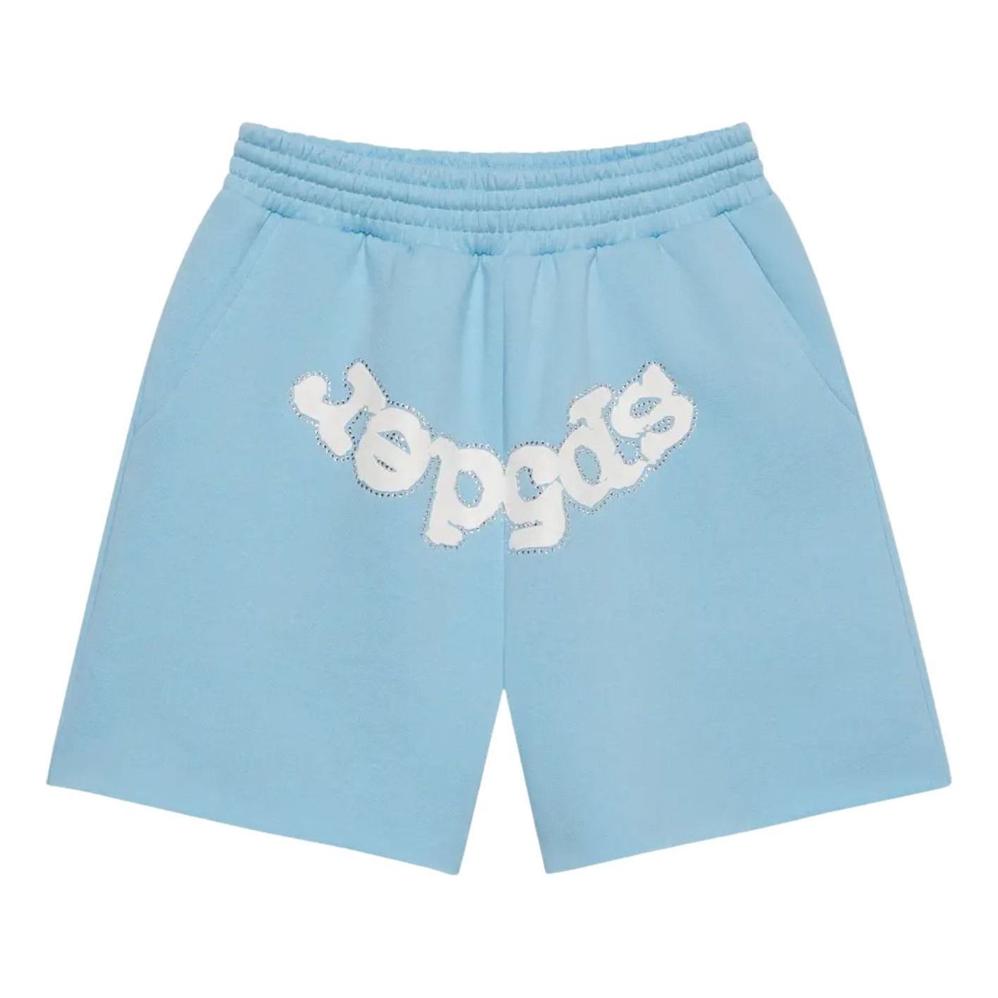 Sp5der OG Web Sweatshort 'Sky Blue' SH011SS26SKB