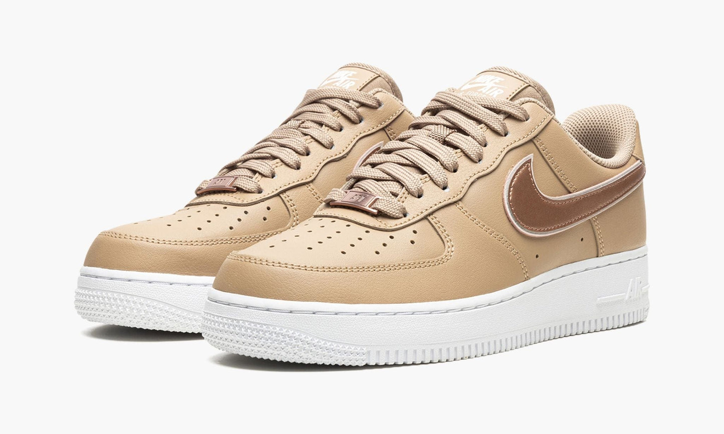 NIKE AIR FORCE 1 '07 HEMP METALLIC ROSE GOLD (W)