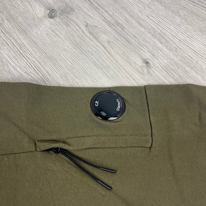 CP Company Raised Fleece Sweatshirt - Ivy Green