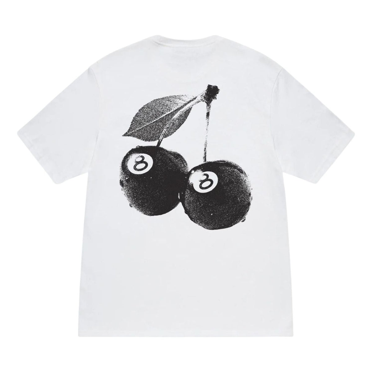 Stussy Cherries T-Shirt Oversized 'White' 1905066-WHIT