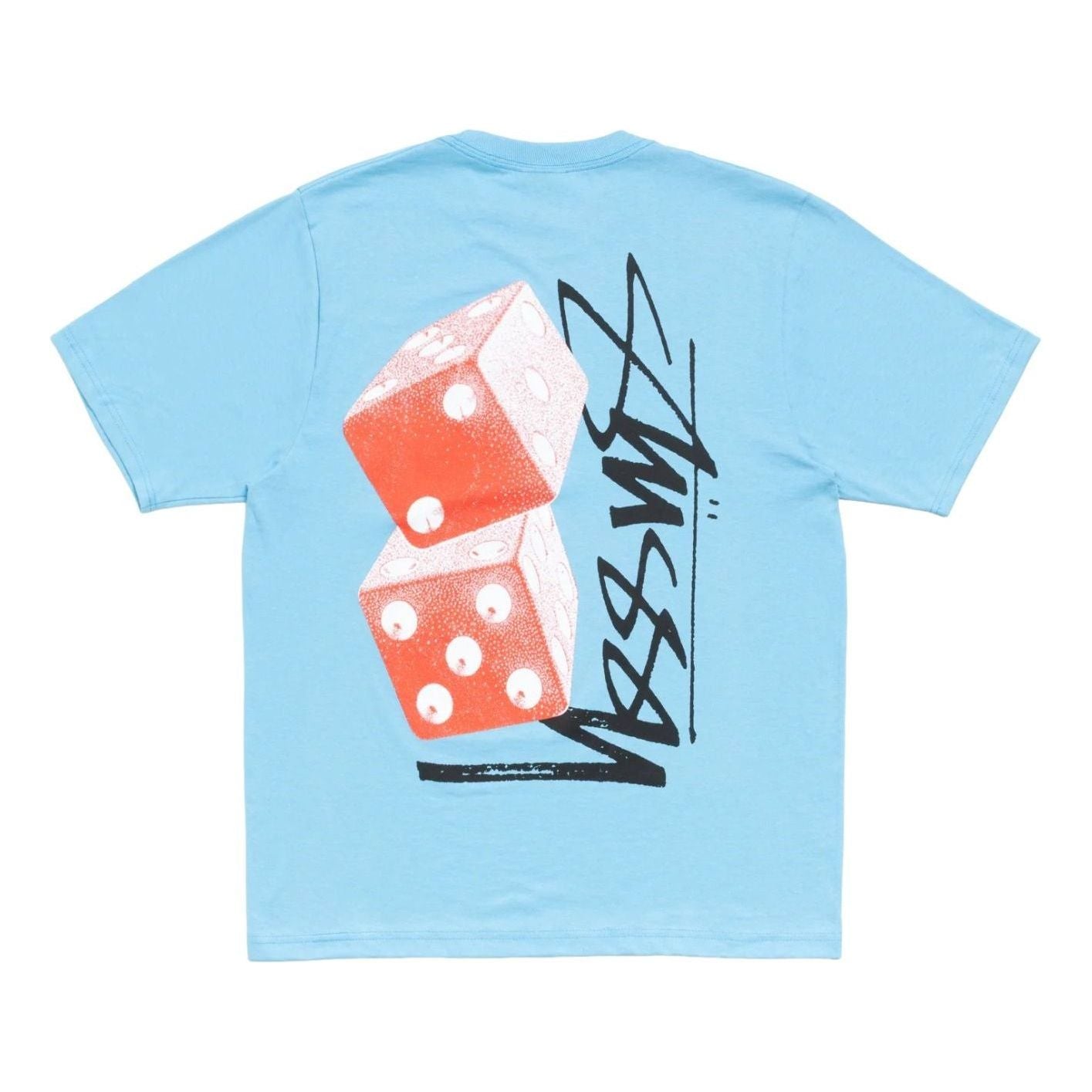 Stussy Tall Dice T-Shirt 'Sky Blue' 1905187-SKY