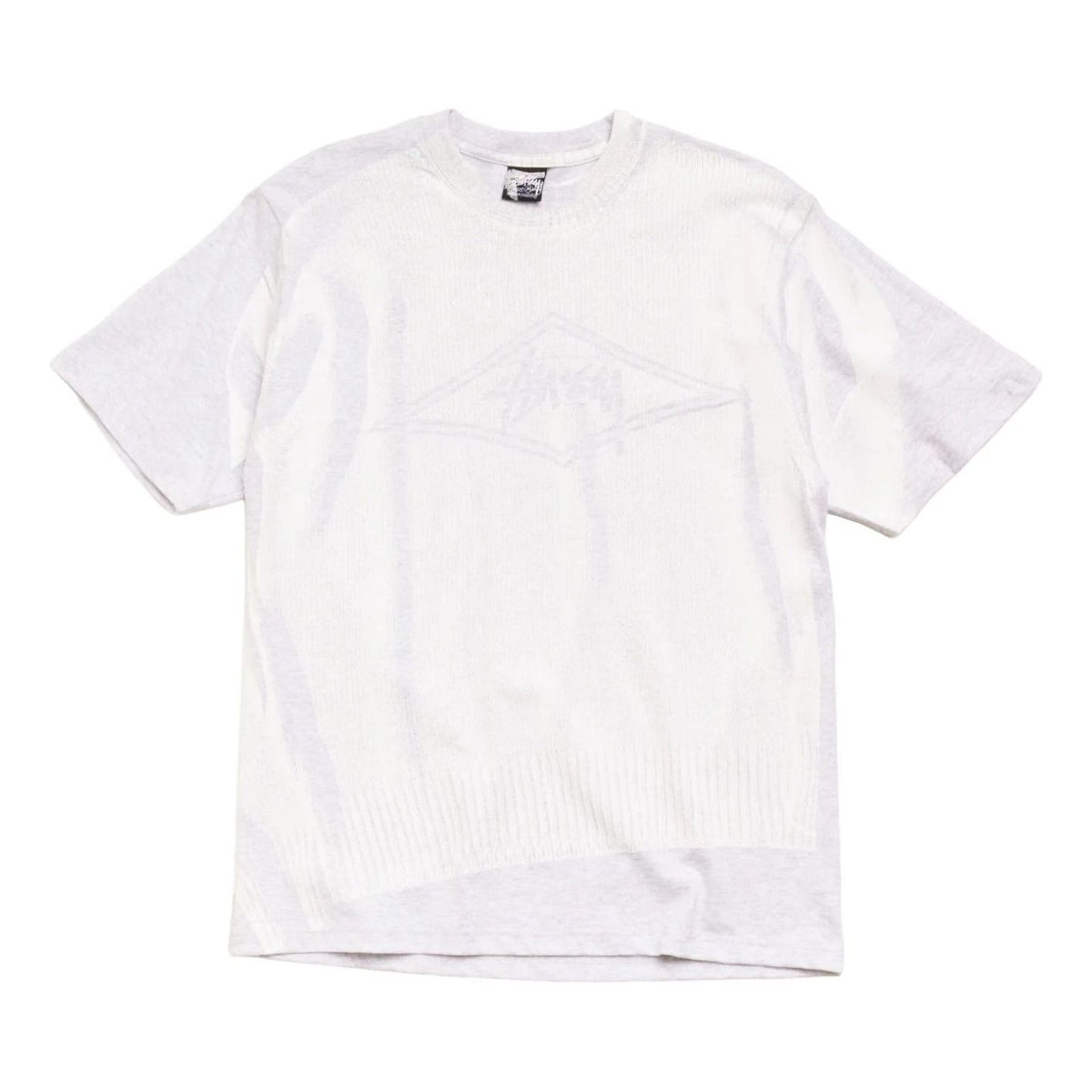 Stussy Sweater T-Shirt 'Ash Heather' 1905193-ASHH