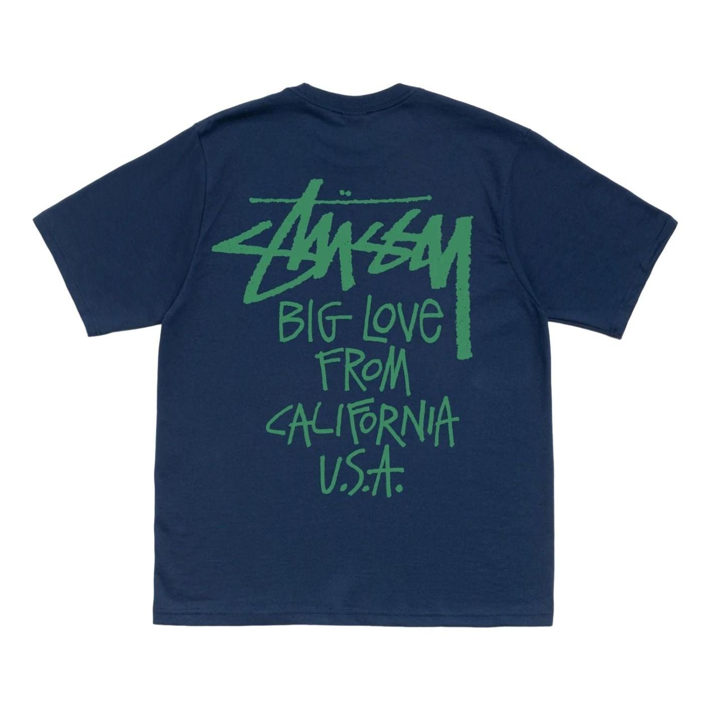 Stussy Big Love T-Shirt 'Navy' 1905218-NAVY