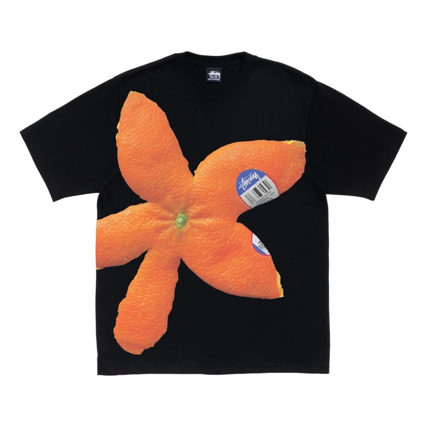 Stussy Citrus T-Shirt 'Black' 1905219-BLAC