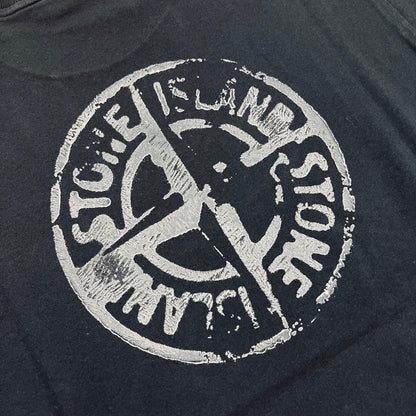 Stone Island Printed T-Shirt - Navy