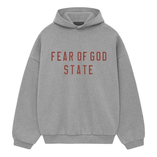 Fear of God Essentials SS25 Fleece Hoodie 'Grey' 192BT246251F