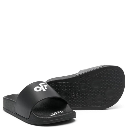 Kids Off-White Pool Sliders