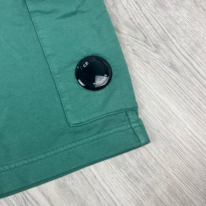 CP Company Jersey Shorts - Frosted Spruce