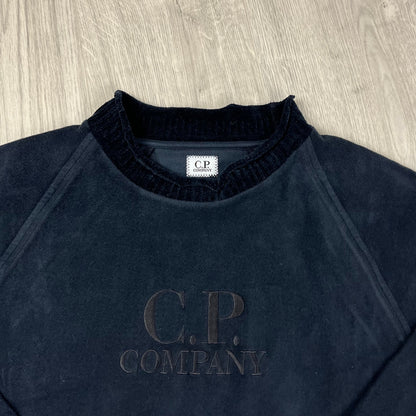 CP Company Roll Neck Sweatshirt - Navy