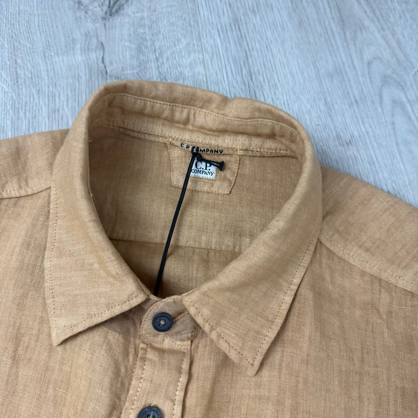 CP Company Linen Shirt - Pastry