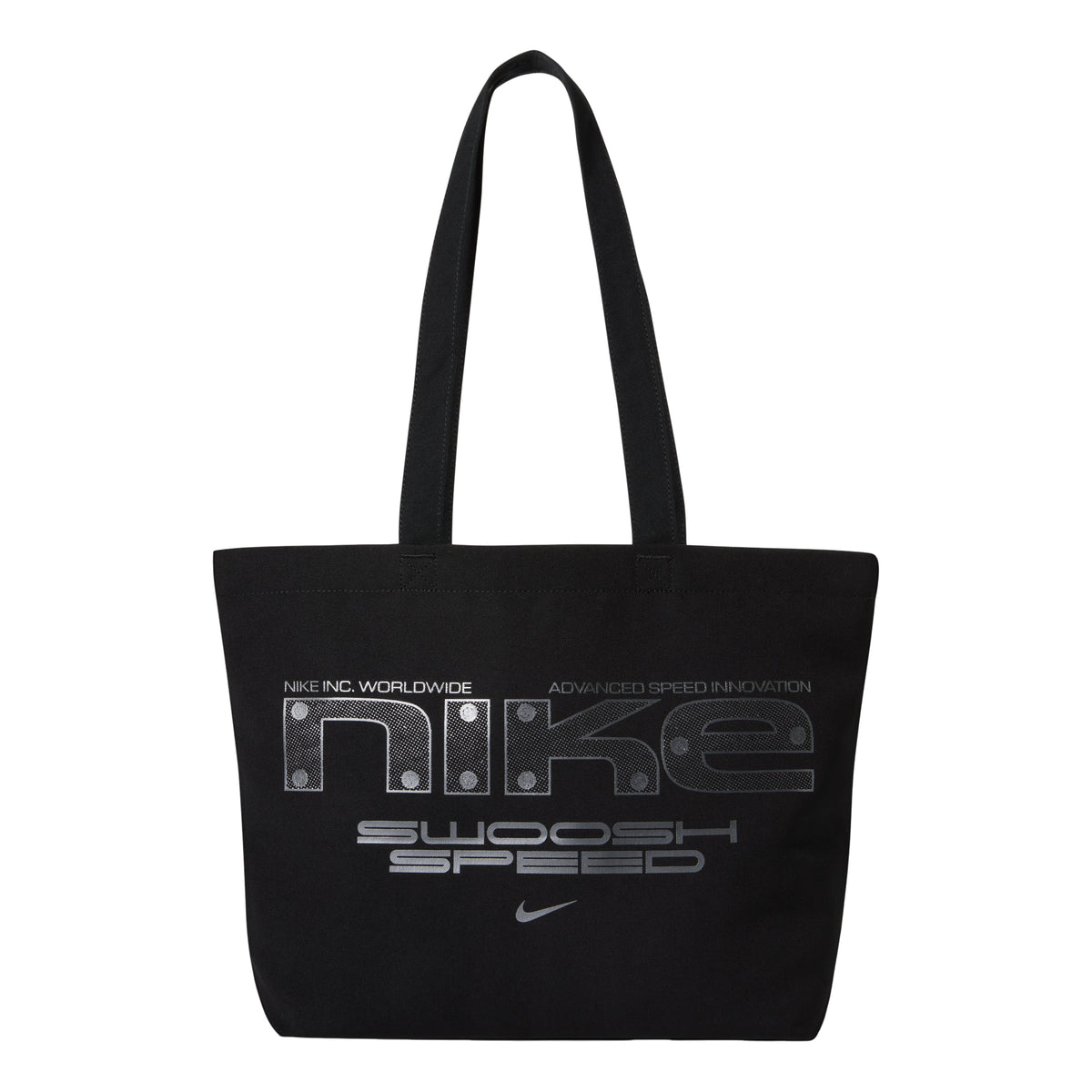 Nike Heritage 2.0 22L Tote Bag 'Black Black Metallic Cool Grey' IQ1222-010