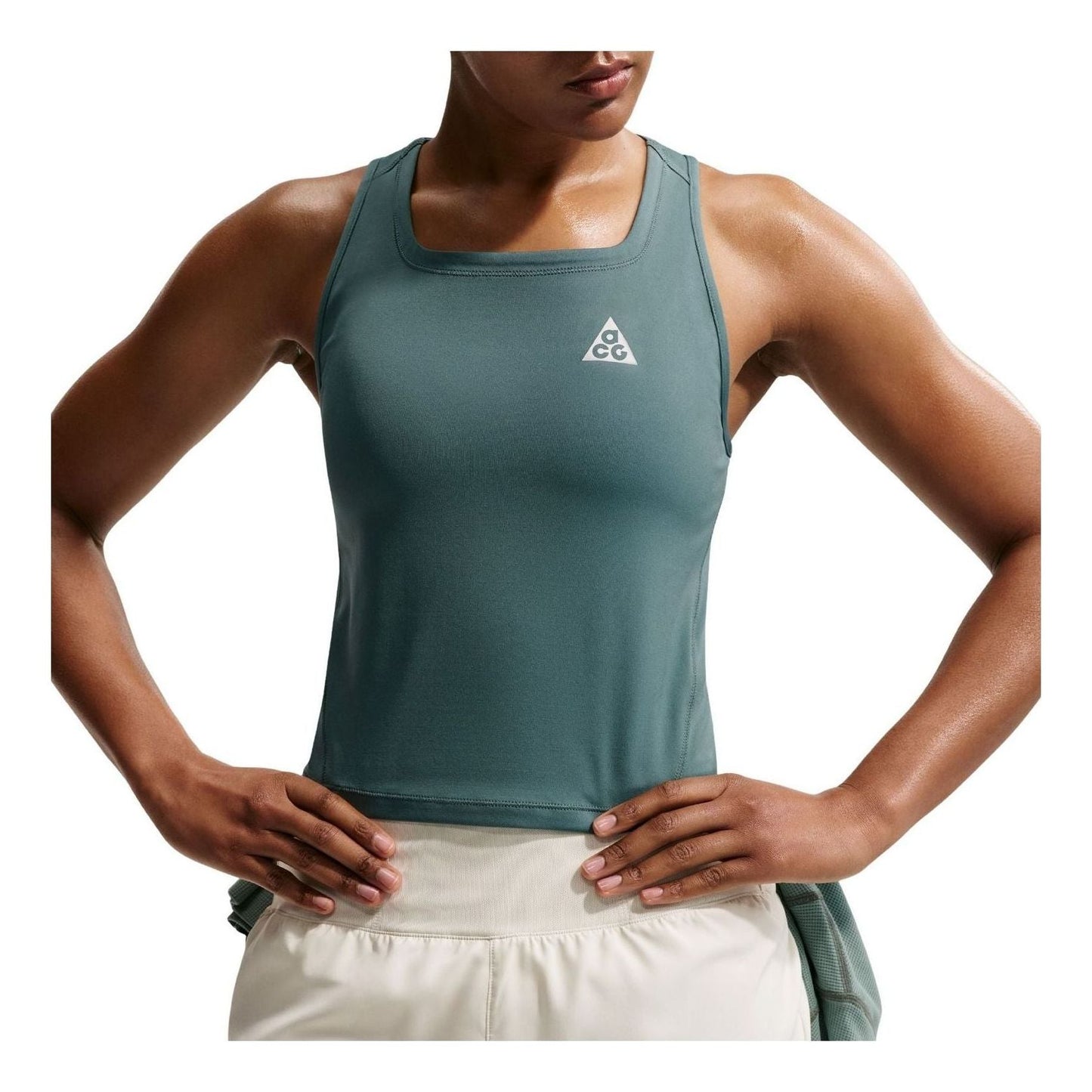 (WMNS) Nike x ACG Dri-FIT Tank Top 'Mineral Slate Summit White' IO9652-382