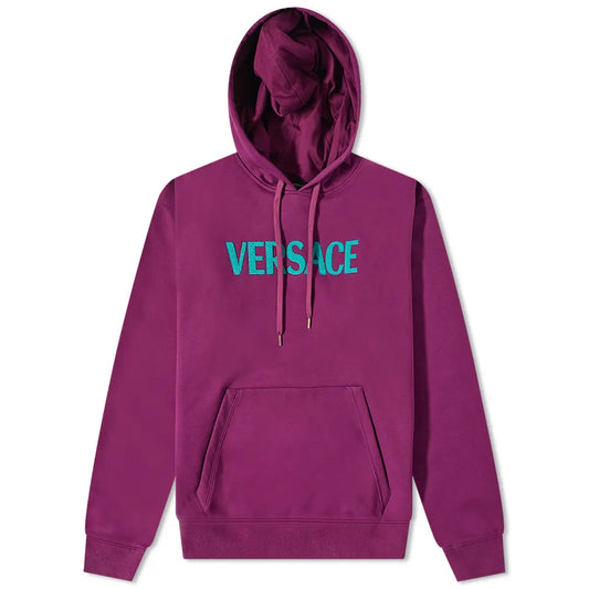 Versace Purple Logo Hoodie