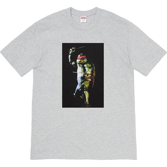 SUPREME RAPHAEL TEE SHIRT HEATHER GREY