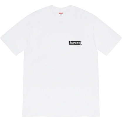 SUPREME SPIRAL TEE SHIRT WHITE