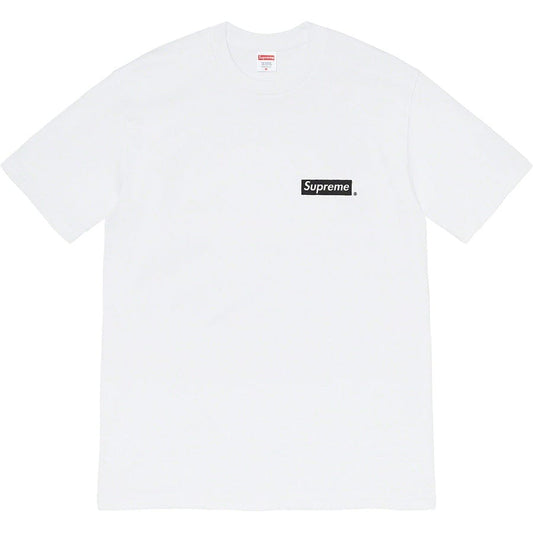 SUPREME SPIRAL TEE SHIRT WHITE