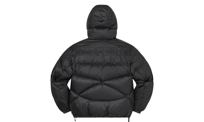 SUPREME X THE NORTH FACE 800-FILL HALF ZIP JACKET BLACK